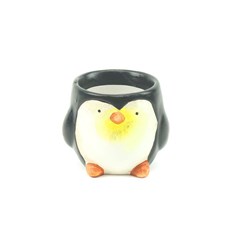 Cachepô em Porcelana Pinguim Pequeno
