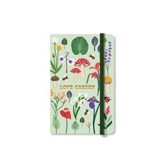 Caderneta Pequena Love Garden Verde