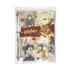 Caderno Argolado Colegial Fichário em PVC Harry Potter