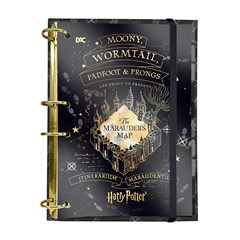 Caderno Argolado Colegial Fichário Harry Potter