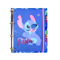 Caderno Argolado Universitário Stitch