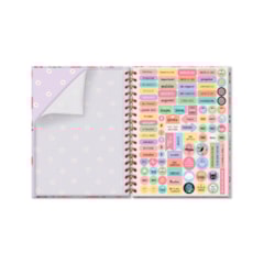 Caderno Colegial 1 Matéria Borboletas