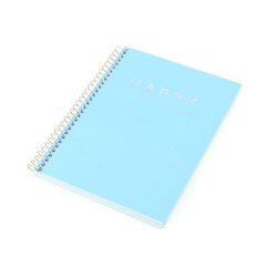 Caderno Colegial Happy Azul