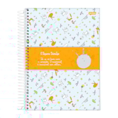 Caderno Colegial O Pequeno Príncipe O Essencial é Invisível 80 Folhas
