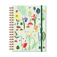 Caderno de Folhas Removíveis Love Garden