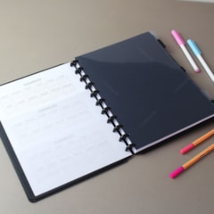 Caderno Inteligente Basic Black Grande