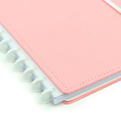 Caderno Inteligente Rose Pastel Grande