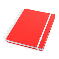 Caderno Inteligente Vermelho Cereja Grande