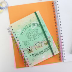 Caderno Mini Smart Start Wars - Baby Yoda