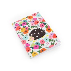 Caderno Pontado Porco Espinho Floral