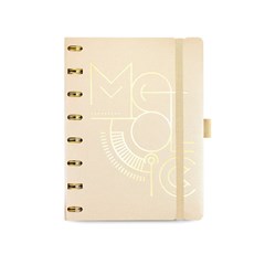 Caderno SF Metallic Dourado Maxi