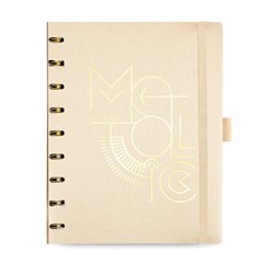 Caderno SF Metallic Dourado Ultra