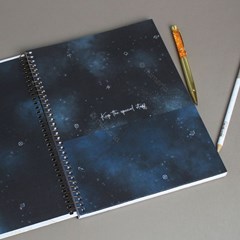 Caderno Universitário Magic Sol e Lua 80 Folhas