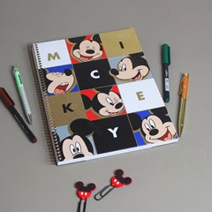 Caderno Universitário Mickey Fun Puzzle 80 Folhas