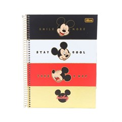 Caderno Universitário Mickey Take a Nap 80 Folhas