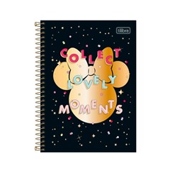 Caderno Universitário Minnie Collect Moments 80 Folhas