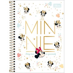 Caderno Universitário Minnie True To Yourself 80 Folhas