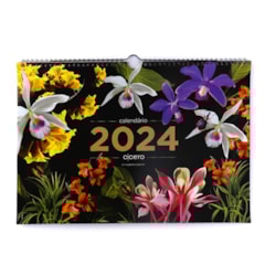 Calendário de Parede 2024 Jóia Natural