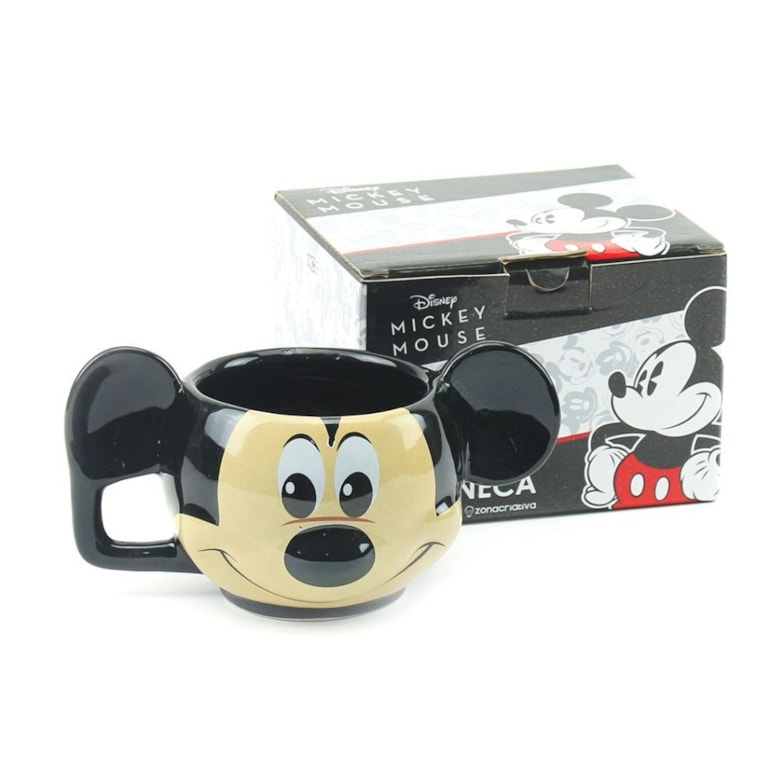 Caneca 3D Decorativa Mickey Vintage 300 ml