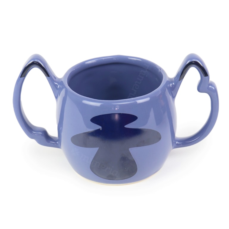 Caneca 3D Stitch Alça Dupla 450 ml