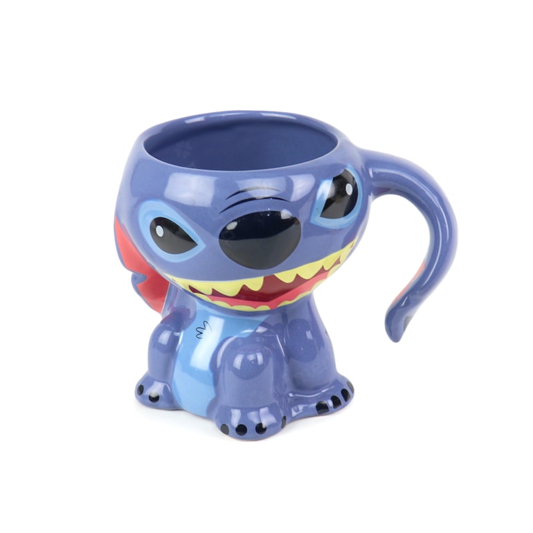 Caneca 3D Stitch Orelha de Alça 250 ml