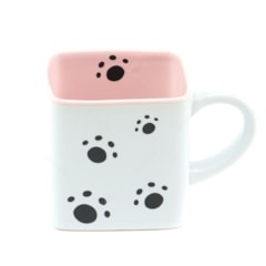 Caneca Cubo de Cerâmica Decorativa Panda