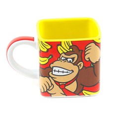 Caneca Cubo de Cerâmica Donkey Kong