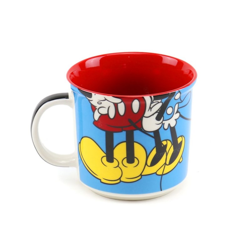 Caneca de Cerâmica Decorativa Mickey & Minnie