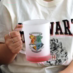 Caneca de Chop Fosca Harry Potter Casas de Hogwarts 650 ml