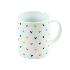 Caneca de Porcelana Coração