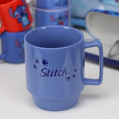 Caneca Decorativa de Cerâmica Stitch 350 ml