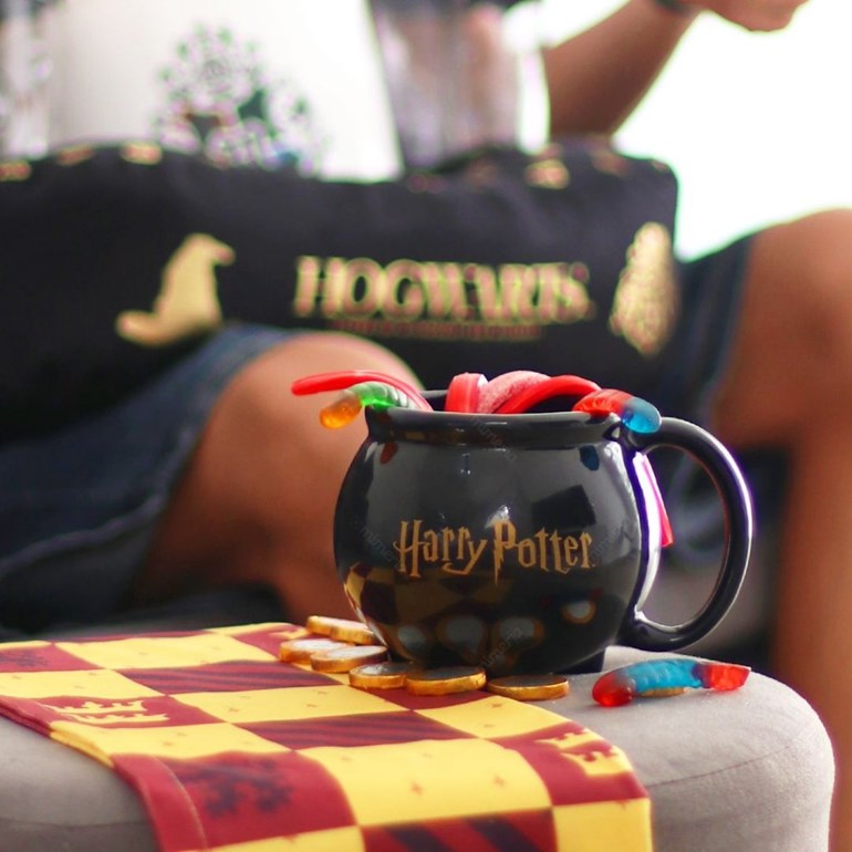 Caneca Decorativa de Porcelana 3D Harry Potter Caldeirão