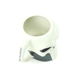 Caneca Decorativa de Porcelana 3D Punisher Caveira