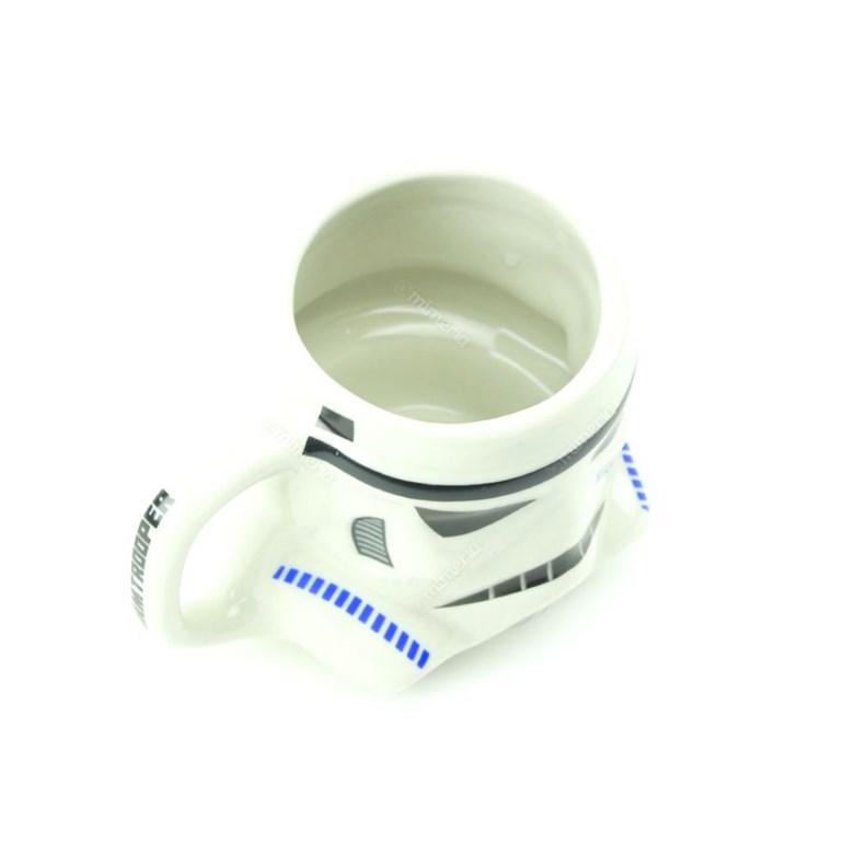 Caneca Decorativa de Porcelana 3D Star Wars Stormtroopers
