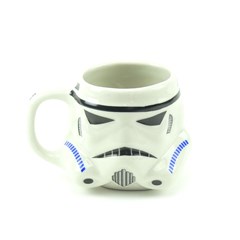 Caneca Decorativa de Porcelana 3D Star Wars Stormtroopers