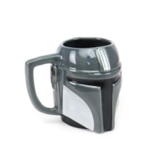 Caneca Decorativa de Porcelana 3D Star Wars The Mandalorian