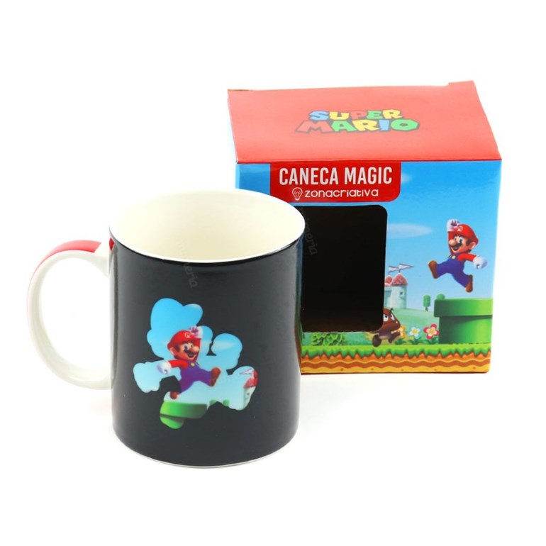 Caneca Mágica Super Mario Cenário