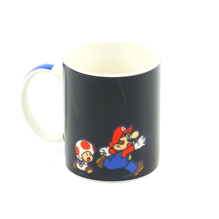 Caneca Mágica Super Mario e Bowser