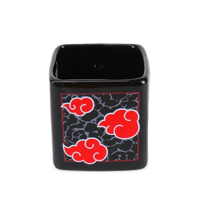 Caneca Quadrada Naruto Akatsuki