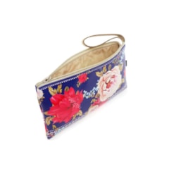 Carteira Flat Estampada Grande Sou Feita de Flor