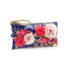 Carteira Flat Estampada Grande Sou Feita de Flor