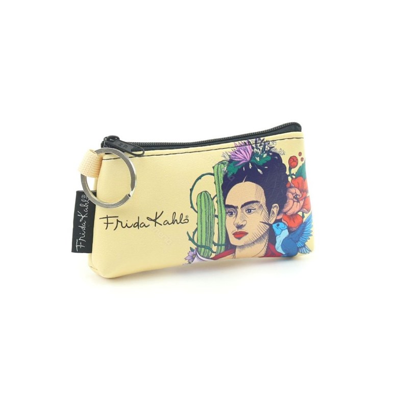 Carteira Mini Estampada Frida Kahlo Pés para Que os Quero