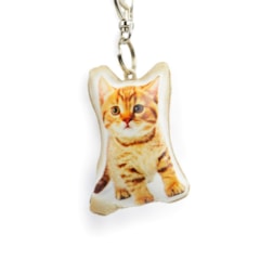 Chaveiro Gatinho Amarelo