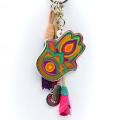 Chaveiro Hamsa Colorido
