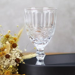 Conjunto de 2 Taças de Vidro para Bebidas Libélula Transparente