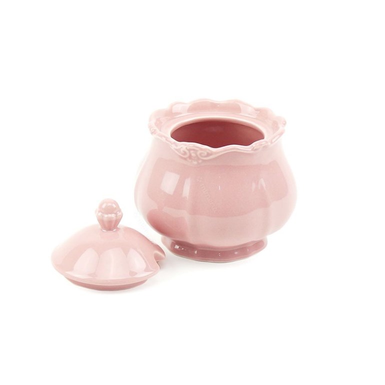 Conjunto de 3 Peças de Porcelana para Chá Fancy Rose