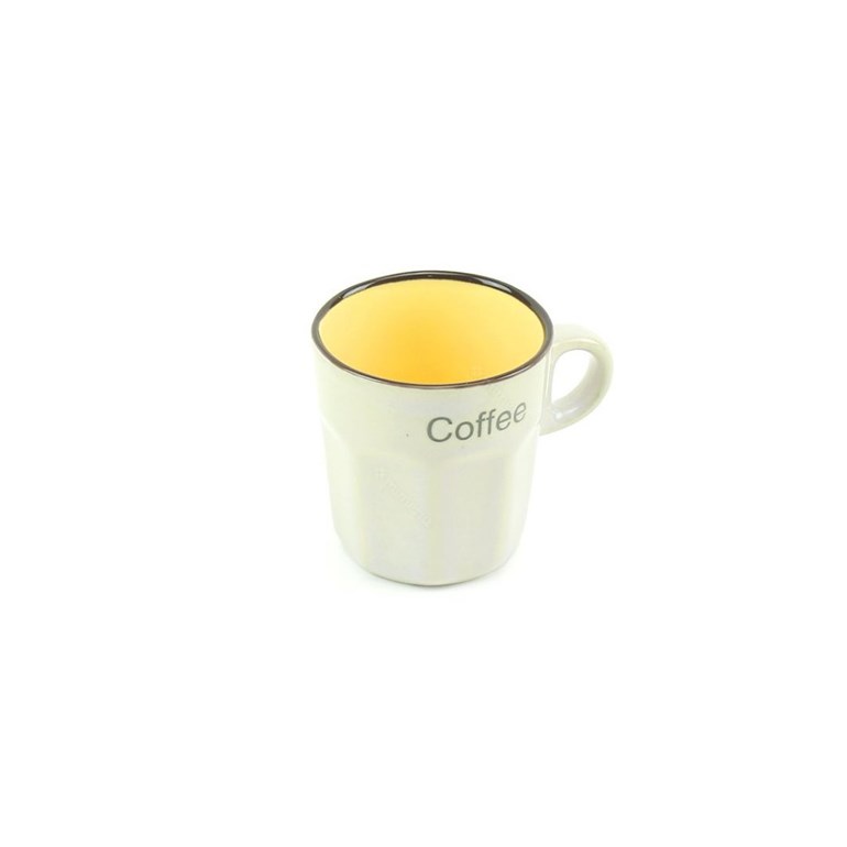 Conjunto de 6 Canecas de Café em Porcelana Allure Colorido 100 ml