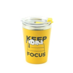 Copo Viagem Snap Snoopy Keep Focus 300 ml