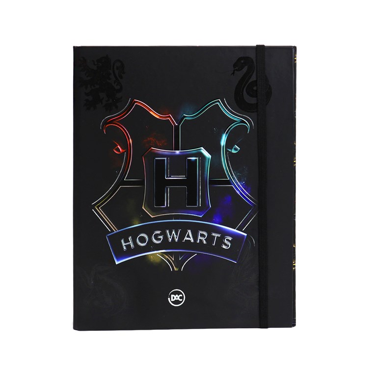 Fichário Argolado Harry Potter Hogwarts com 48 Folhas Pequeno