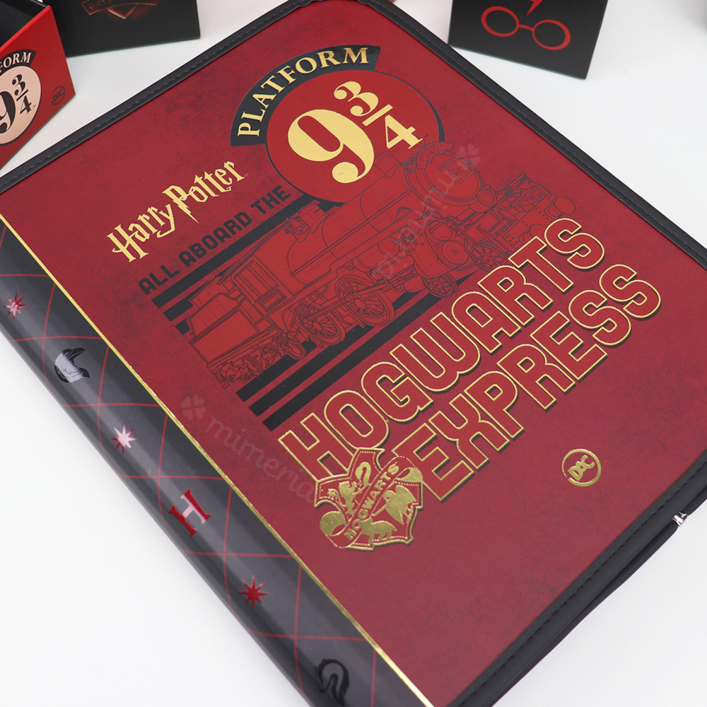 Fichário Argolado Universitário Harry Potter Plataforma 9 3/4 Grande